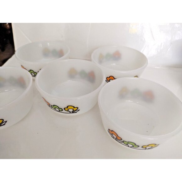 Anchor Hocking Fire King Springfield Collection Custard/Baking Dishes set of 5 - Picture 7 of 10